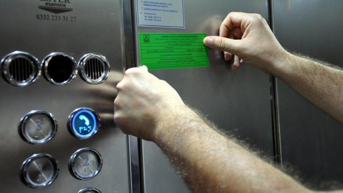 Asansör Ruhsat ve Etiketleri